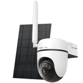 TP-Link Tapo C615G Kit - Cámara de Seguridad 360º 4G LTE con Panel Solar, Resolución 2K 3MP, Visión Nocturna Color, Detección IA de Personas/Mascotas/Vehículos, IP65